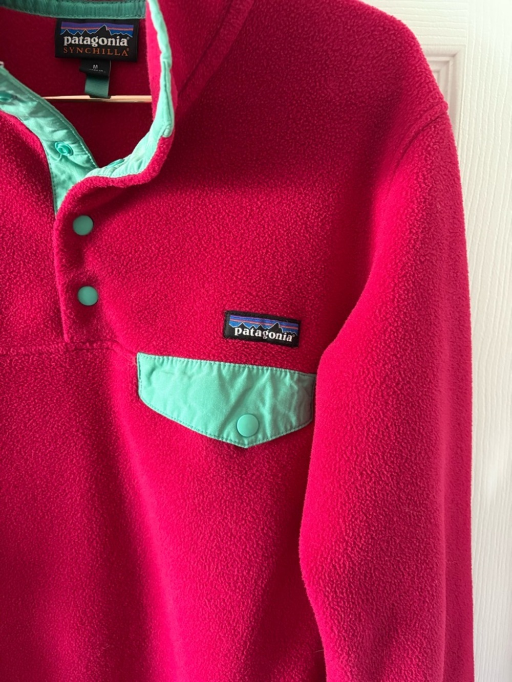 Patagonia Synchilla Snap-T fleece pullover Size M - Picture 3 of 4